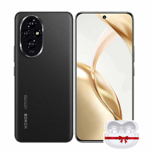 HONOR 200 Pro 5G - 12GB RAM - 512GB - Mobile Phone - Midnight Black + Free Earbuds