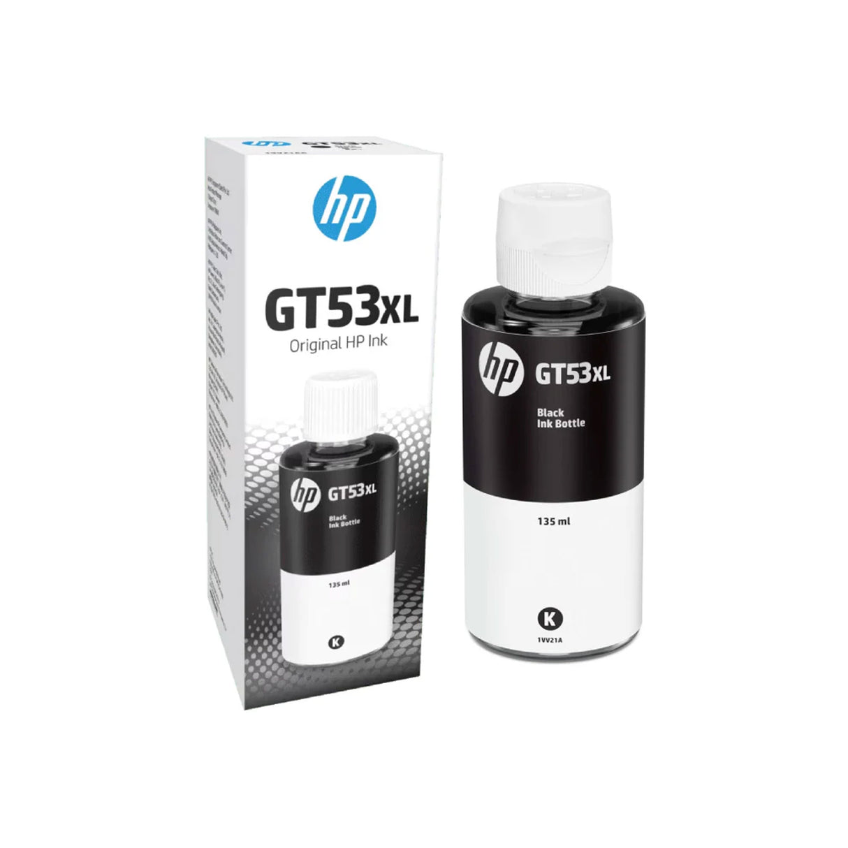 HP GT53XL Black Original Ink Bottle 135ML - Print up to 6000 Pages - Zayoom
