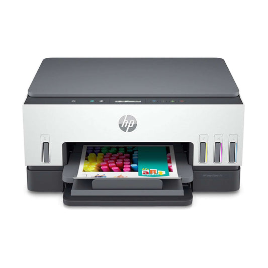 HP Smart Tank 670 AIO - 12ppm / 4800dpi / A4 / USB / Wi-Fi / Color Inkjet - Printer