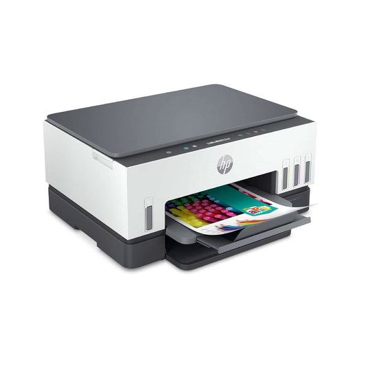 HP Smart Tank 670 AIO - 12ppm / 4800dpi / A4 / USB / Wi-Fi / Color Inkjet - Printer