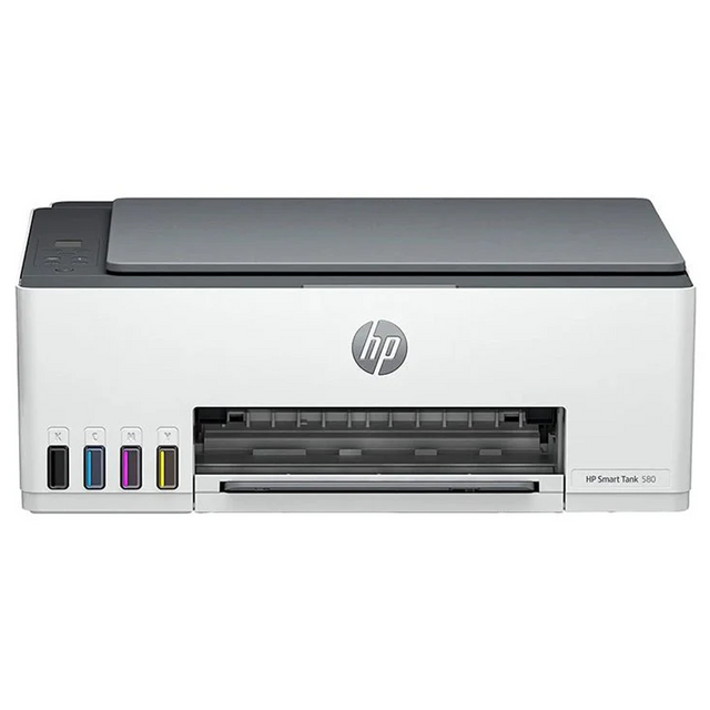 HP Smart Tank 580 AIO - 12ppm - 4800dpi - WiFi - Bluetooth - Color Inkjet - Printer - Zayoom