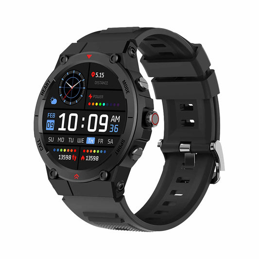 Heatz Smart Watch Matt Black - Oxi - HW1