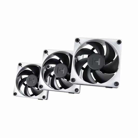 HYTE Thicc FP12 - 3x120mm CPU Case Fans - 3 Pack - Grey