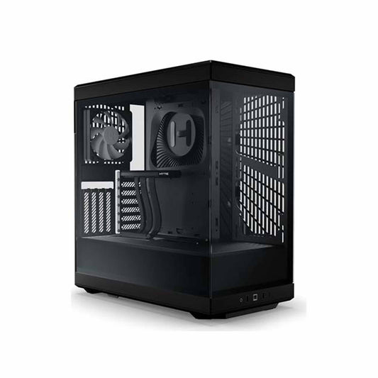 HYTE Y40 ATX Mid Tower Case with Pre-installed 2x120mm Fans - Black