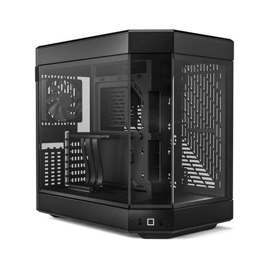 HYTE Y60 ATX Mid-Tower Case with Pre-installed 3x120mm Fans - Black