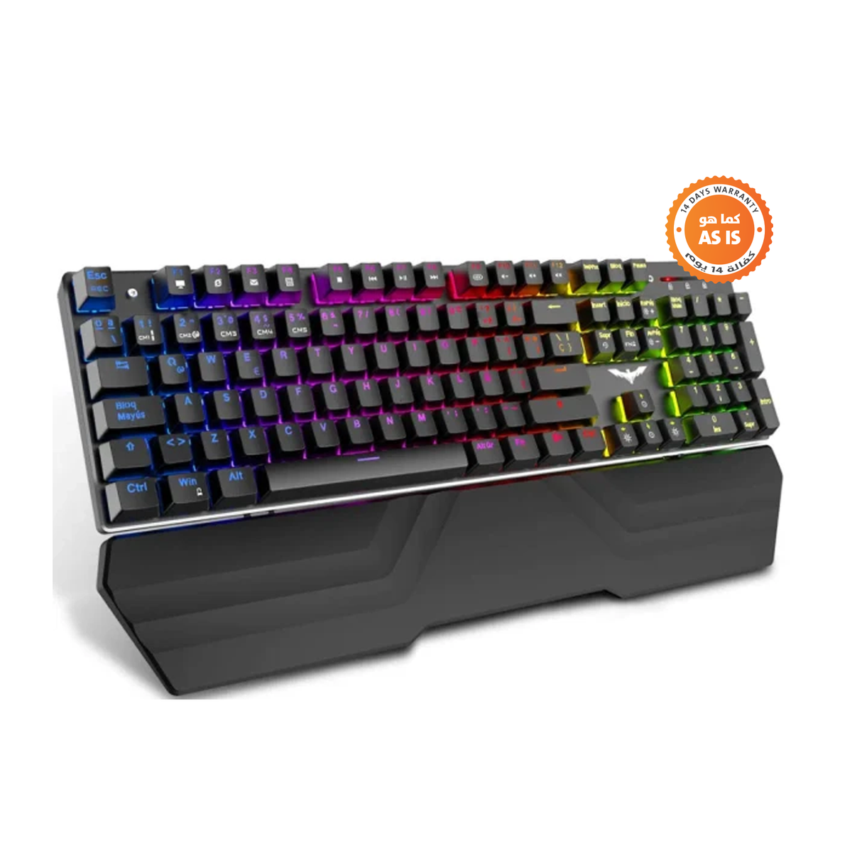 Havit Keyboard - Black - HV-KB432L - ASIS