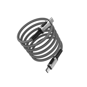 هاڤيت كابل يو إس بي من سلسلة الهواتف مع مغناطيس CB6297 – أسود