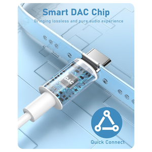 هاڤيت سماعة سلكية تايب-سي E336C – أبيض