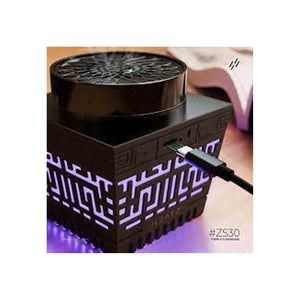 Heatz Quran Speaker With Incense Burner & Light - Black