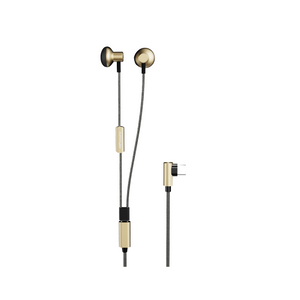 هاي فيوتشر HI5 سماعات سلكية يو إس بي-سي مع ميكروفون، صوت عالي الدقة – شيمبانزي دهبي