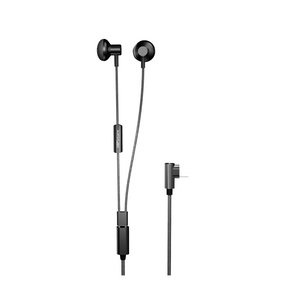 هاي فيوتشر HI5 سماعات سلكية يو إس بي-سي مع ميكروفون، صوت عالي الدقة – أسود