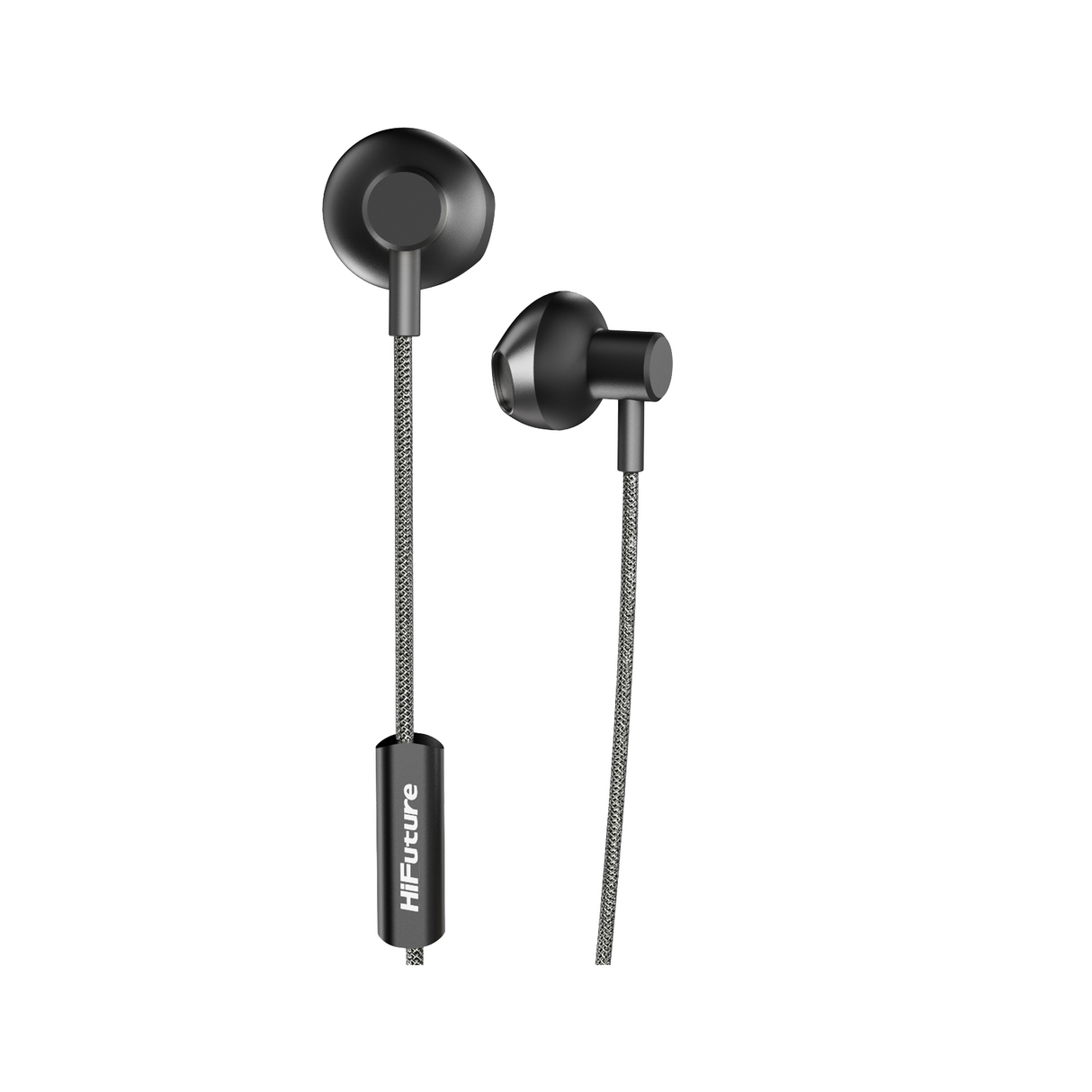هاي فيوتشر HI5 سماعات سلكية يو إس بي-سي مع ميكروفون، صوت عالي الدقة – أسود