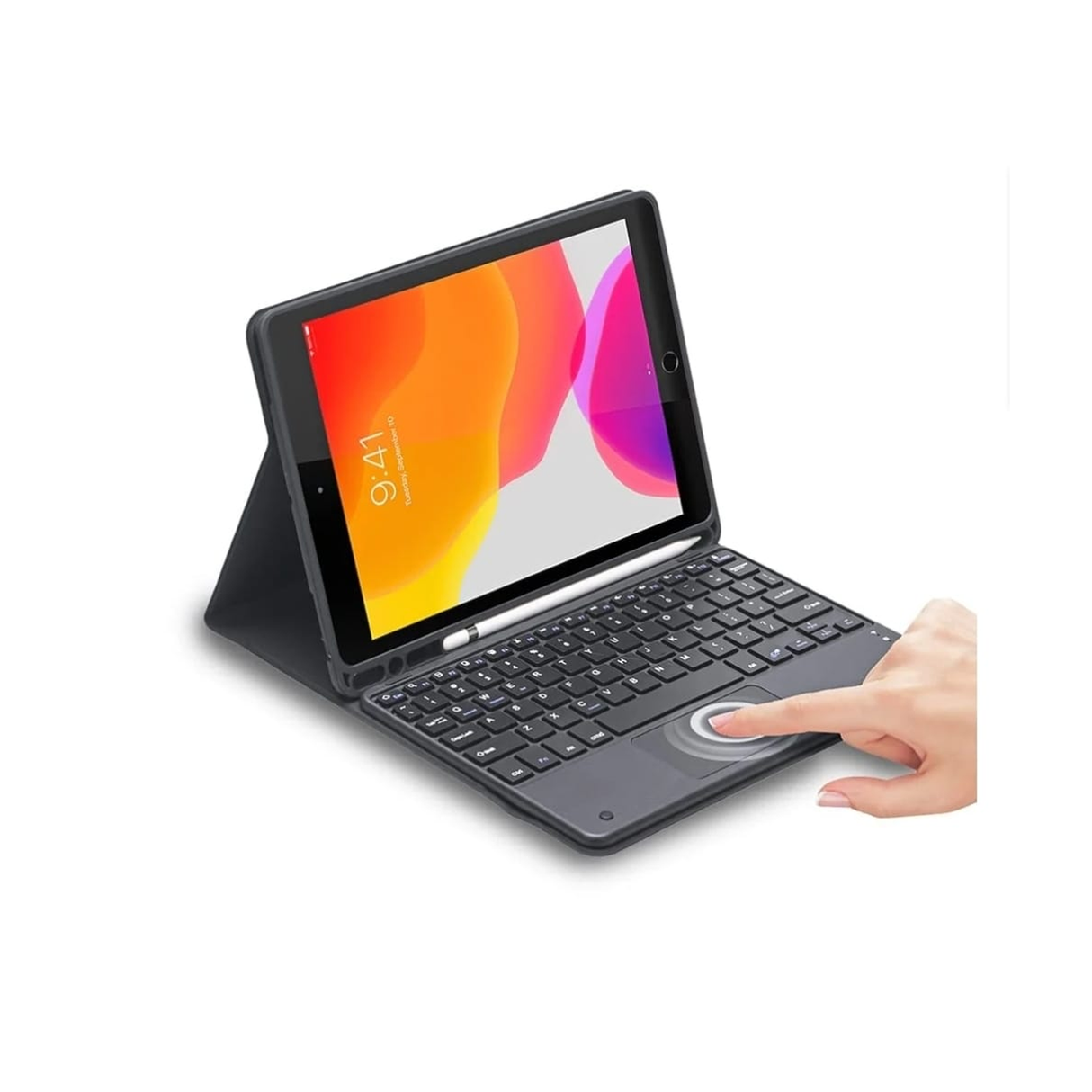 هاي-كيو كفر كيبورد عربي فوليوا للآيباد 12.9