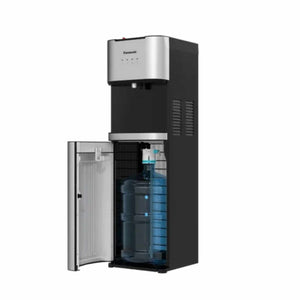 Panasonic Bottom Loading Water Dispenser, Black/Stainless Steel - SDM-WD3436BG