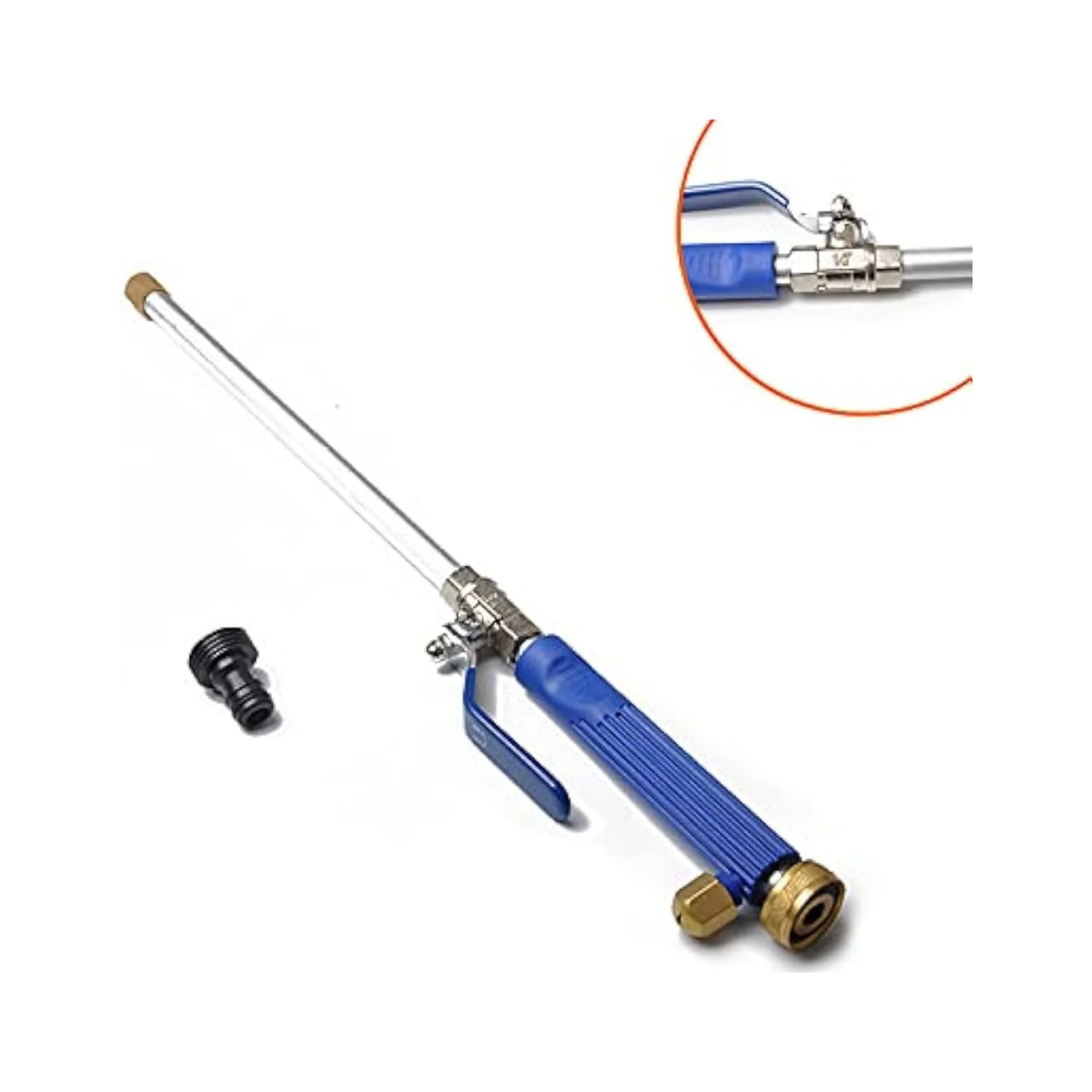 أداة غسيل عالية الضغط تشمل مسدس ماء وحديقة وغسيل سيارات مع خرطوم للتنظيف