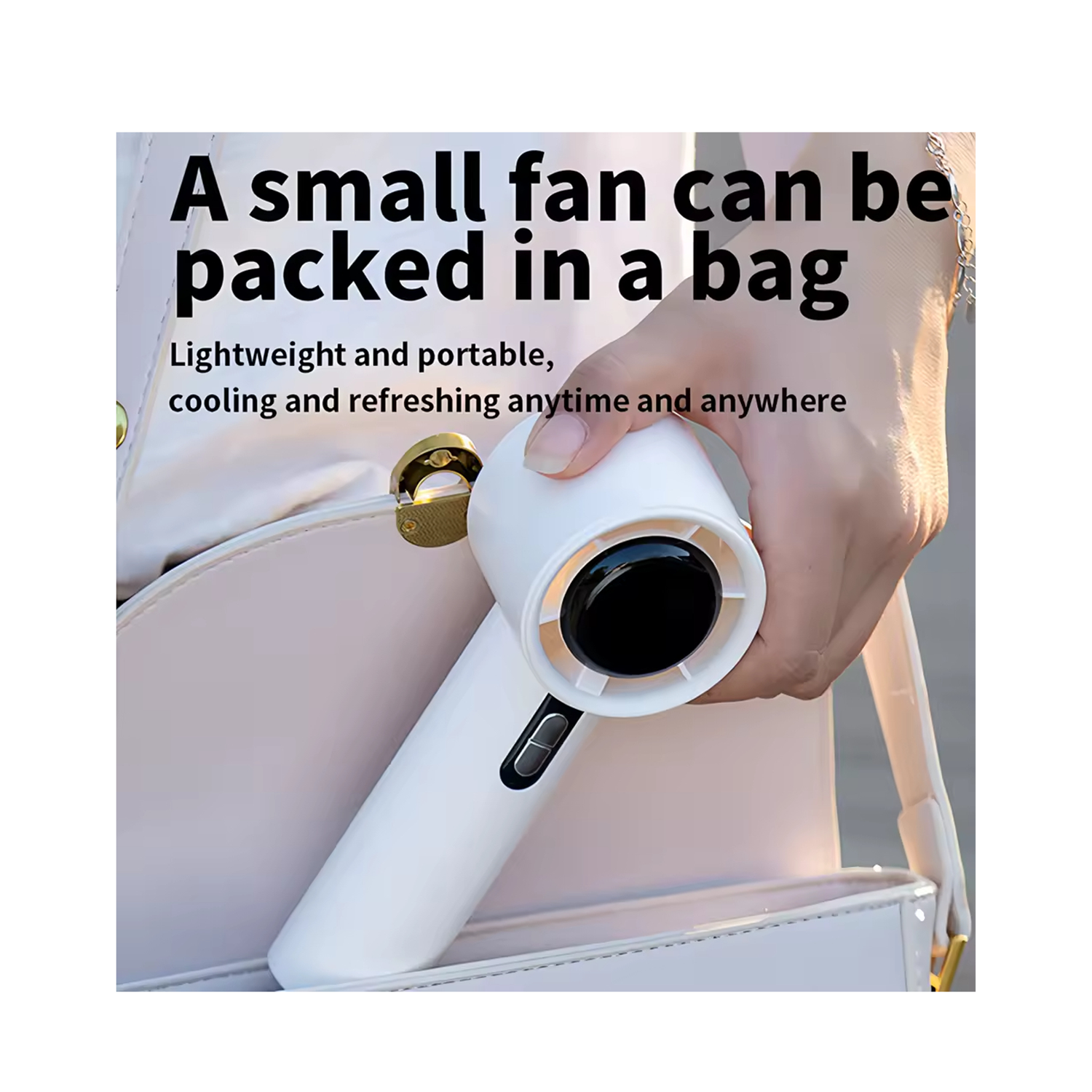 High Speed Handheld Fan - Assorted Color