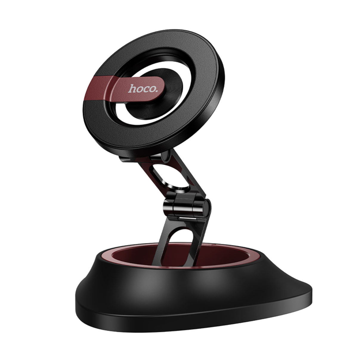 Hoco H90 Tower Folding Ring Magnetic Car Holder(Dashboard)