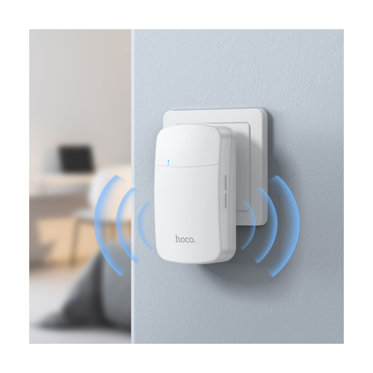 هوكو HI26 جرس باب لاسلكي ذاتي التشغيل (إصدار أوروبي)