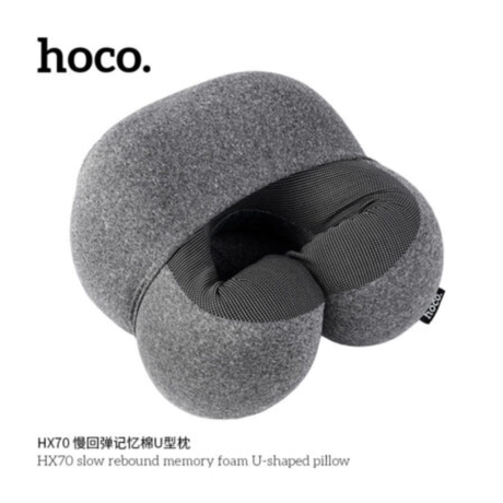 هوكو HX70 وسادة فوم مع ذاكرة ارتداد بطيئة على شكل U