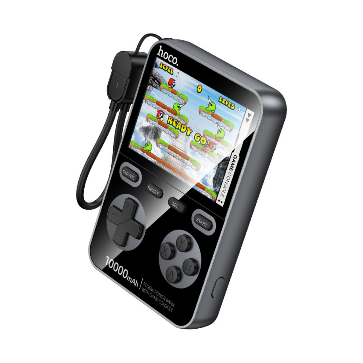 Hoco Q47 Shine Pd 20W Power Bank With Game Console 10000mAh