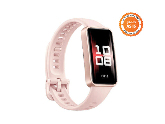 Huawei Band 9 Smart watch Fluoroelastomer Nylon Strap - Pink (AS-IS)