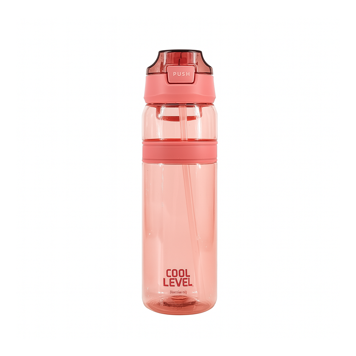 Cool Level Plastic Hygienic Bottle-850 ml - Pink