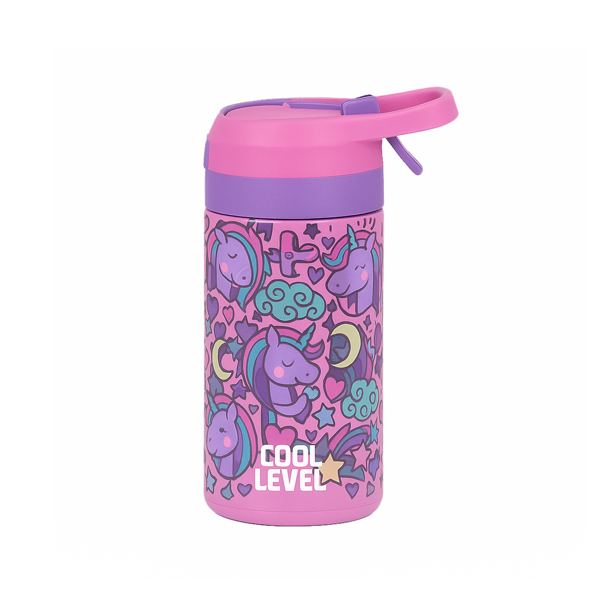 كول ليفل زجاجة رش بلاستيك صحية 500 مل - بنفسجي