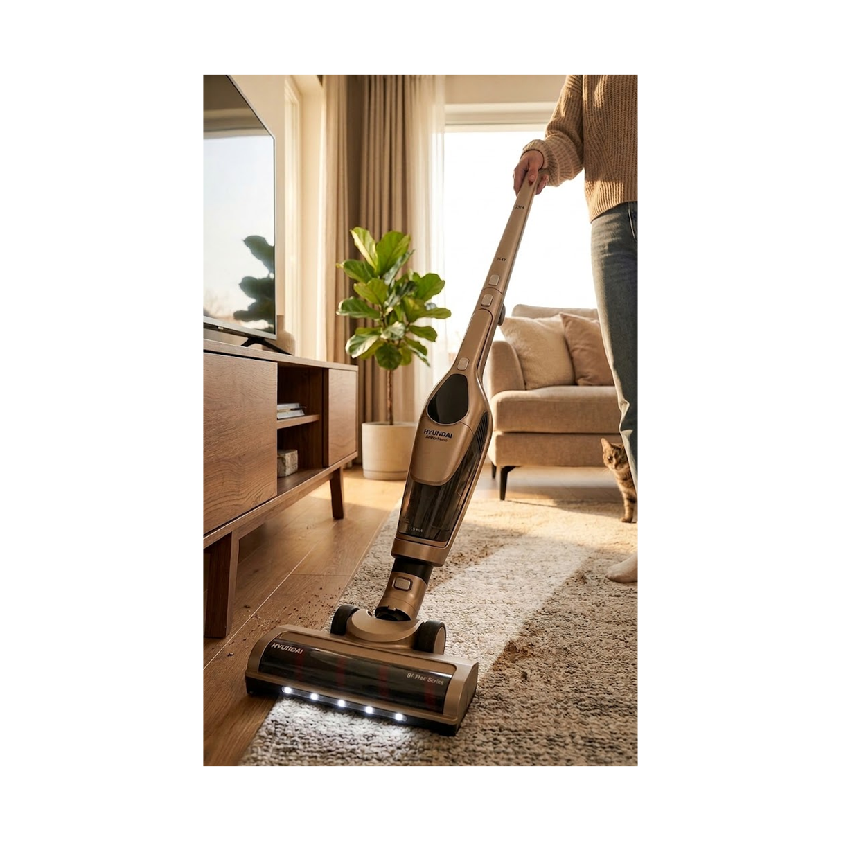 Hyundai 3 In 1 Rechargable Stick Vaccum