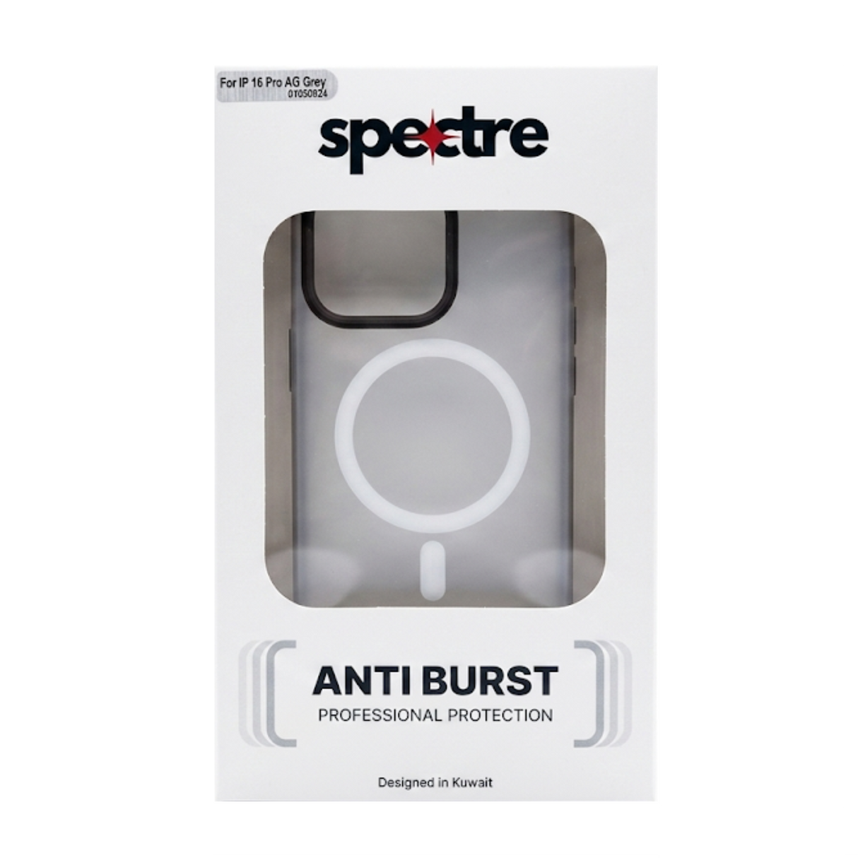Spectre Cover iPhone 16 Pro Max AG - Gray