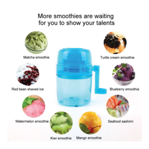 Mini Portable Manual Ice Shaver & Crusher - 1.1 Litre