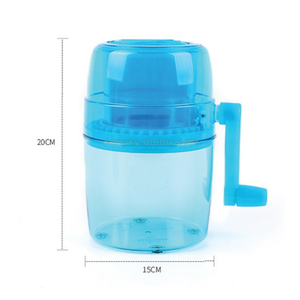 Mini Portable Manual Ice Shaver & Crusher - 1.1 Litre