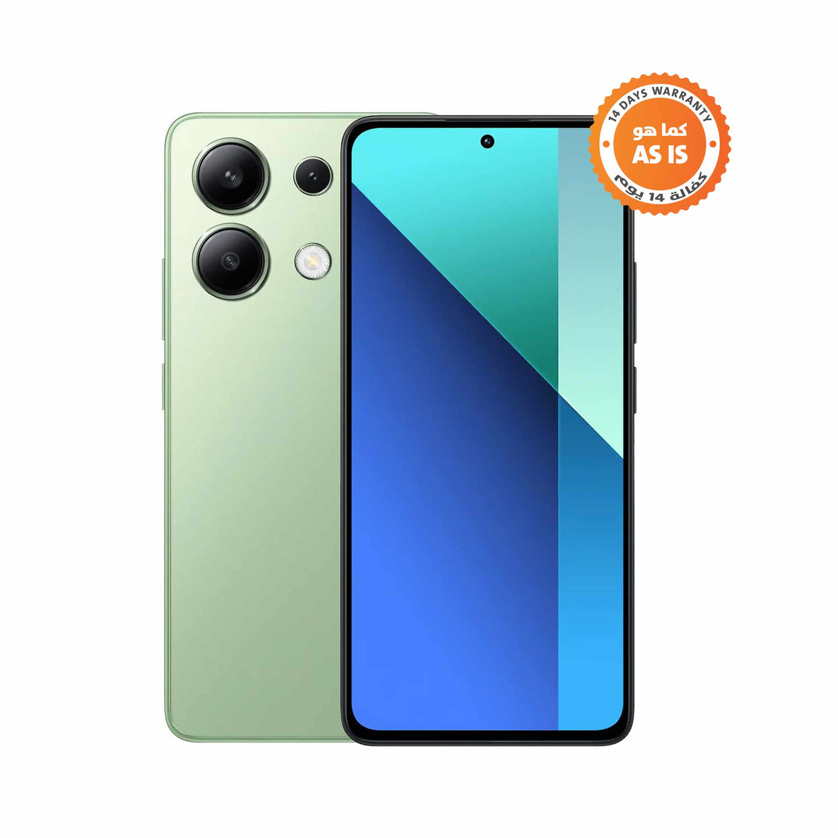 Xiaomi Redmi Note 13  8GB RAM - 256GB ROM - Mint Green - Mobile Phone - ASIS