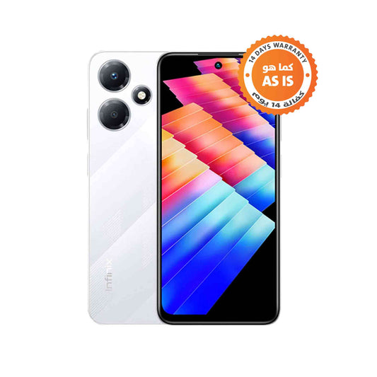 Infinix Hot 30 Play NFC - 8GB RAM - 128GB ROM -  Mobile Phone - Blade White (AS-IS)