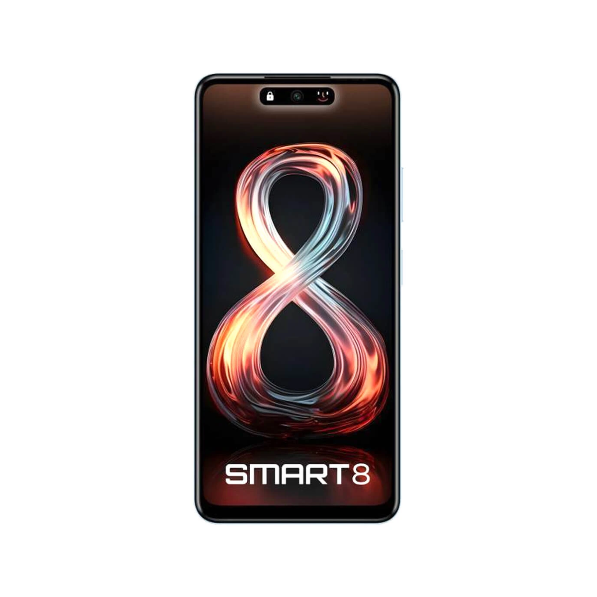 Infinix Mobile Smart 8 4G (64GB + 3GB) X6525 - Galaxy White - AS-IS