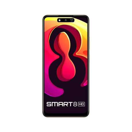 Infinix Mobile Smart 8 4G (64GB + 3GB) X6525 - Shiny Gold - AS-IS