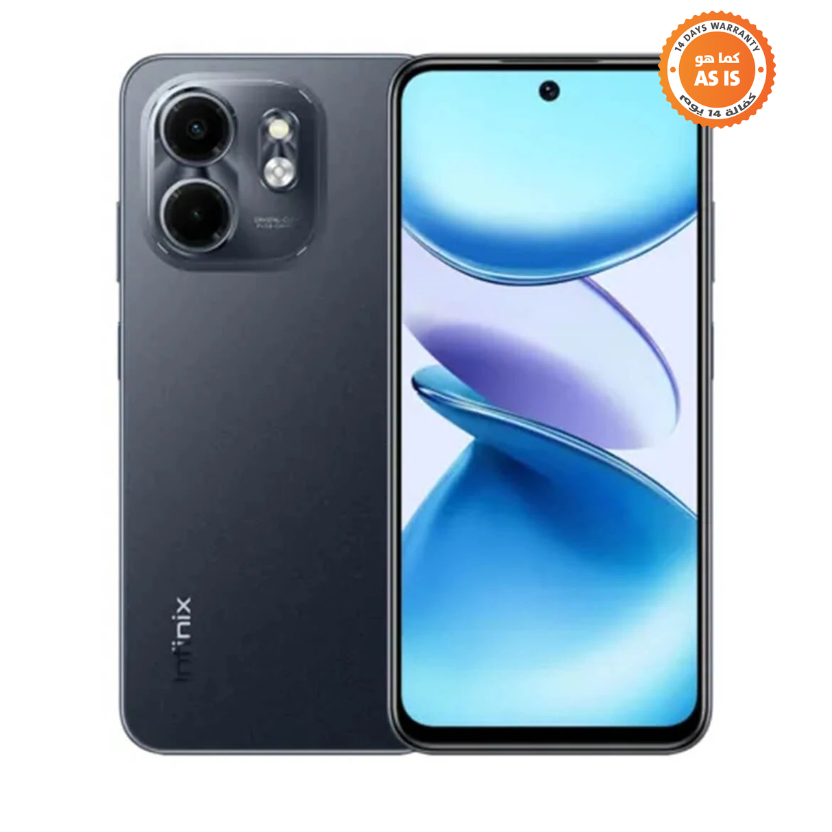 Infinix Smart 9 - 4GB RAM - 128GB Memory - Metallic Black - ASIS