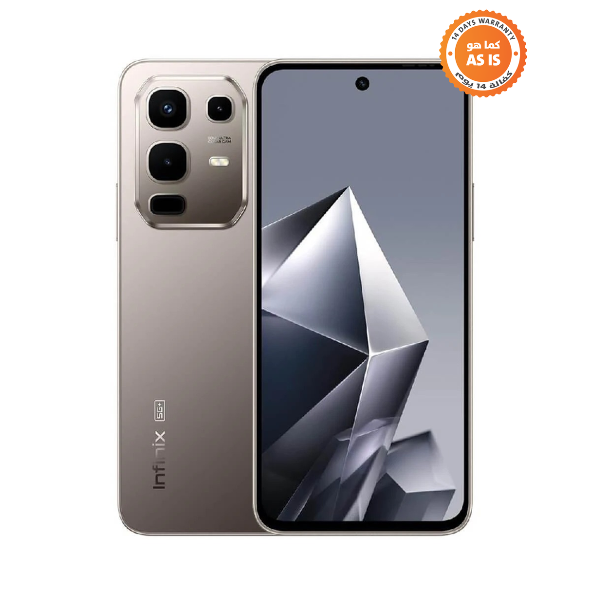 Infinix Note 50X 5G+ - 8GB RAM + 256GB  - Mobile Phone - Titanium Grey - ASIS