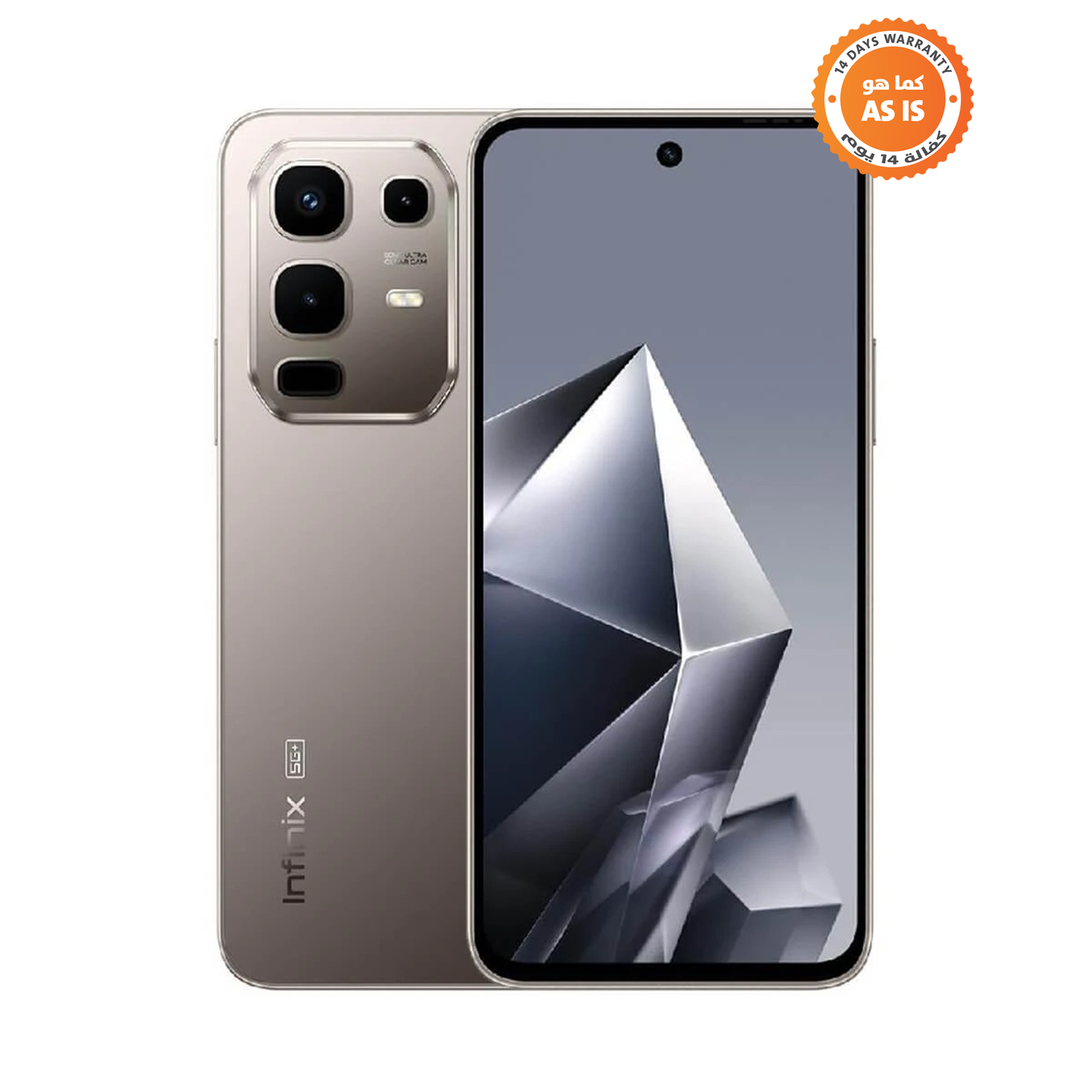 Infinix Note 50X 5G+ - 8GB RAM + 256GB  - Mobile Phone - Titanium Grey - ASIS