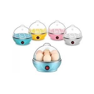 Instant Electric Egg Steamer & Boiler With 7 Slot Capacity - Assorted Colors