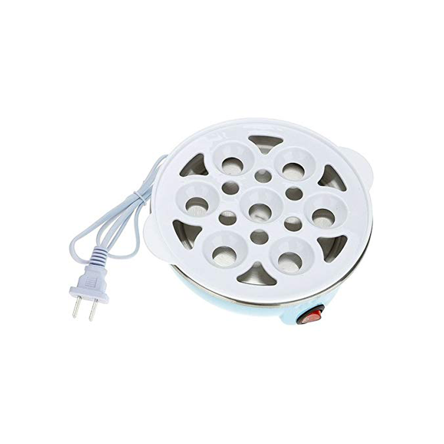 Instant Electric Egg Steamer & Boiler With 7 Slot Capacity - Assorted Colors