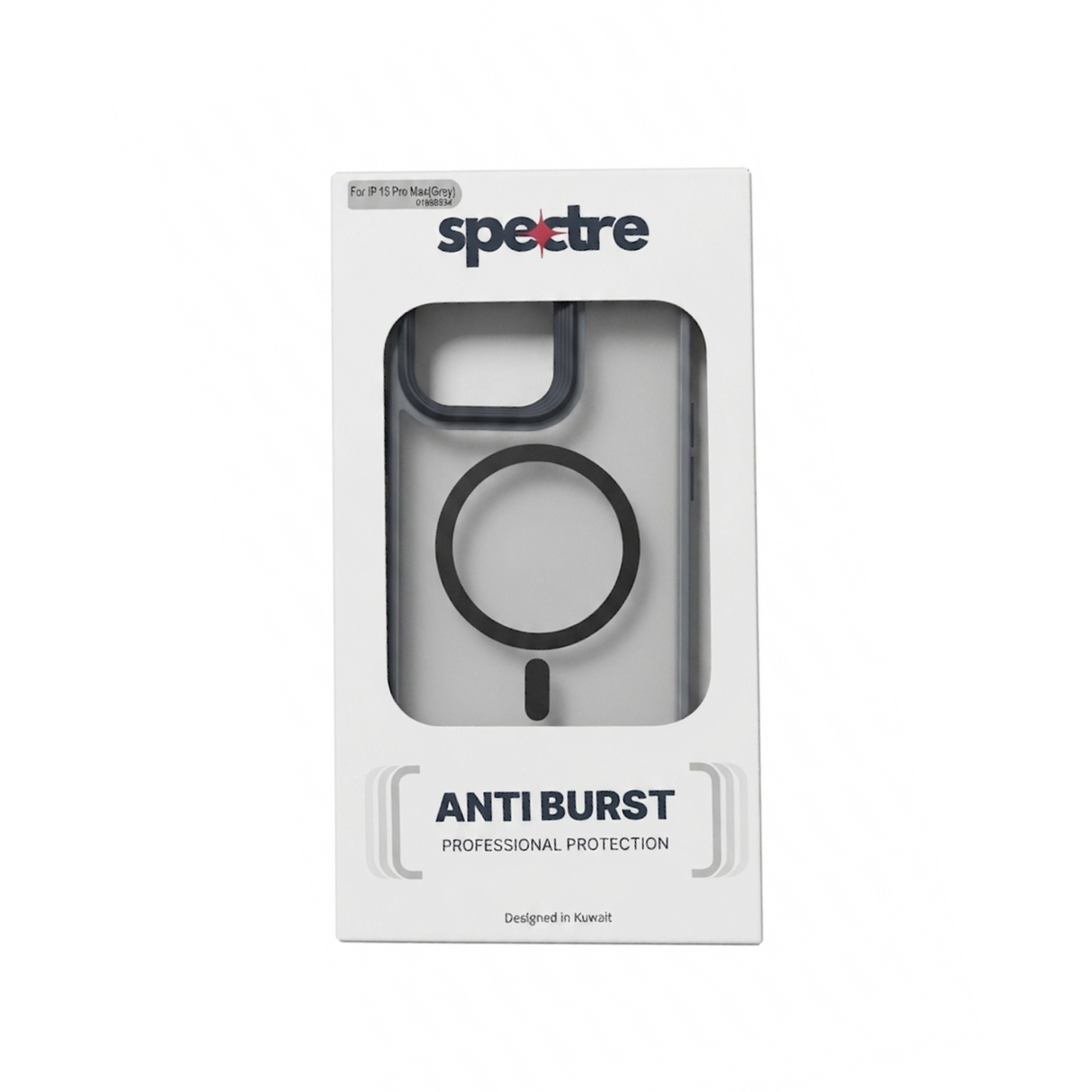 Spectre Cover iPhone 15 Pro Max - AG - Gray