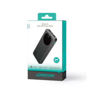 Joyroom Jr-Pbf12 2.4a LED Power Bank 22.5W 10000mAh - Black