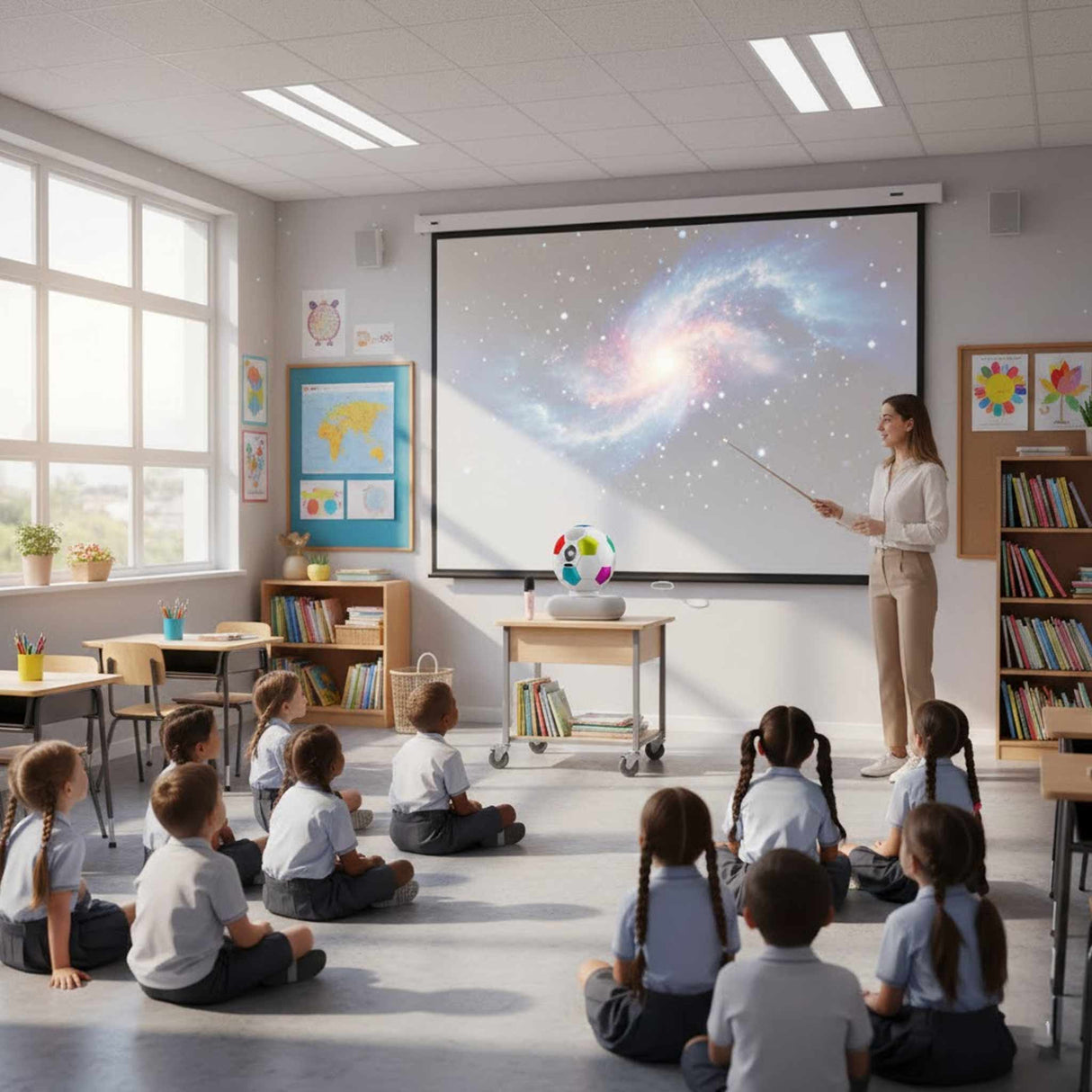 K7 Portable LED LCD Projectors 1080P Android - 9007002062