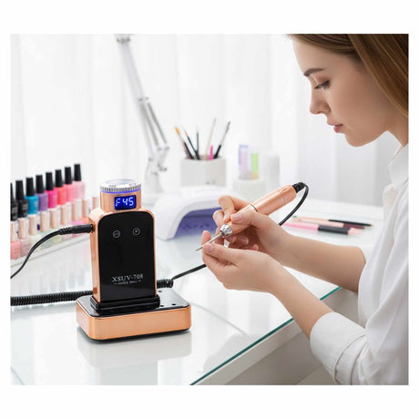 XSUV 708 Nails Grinding Machine - Gold - 9007002065