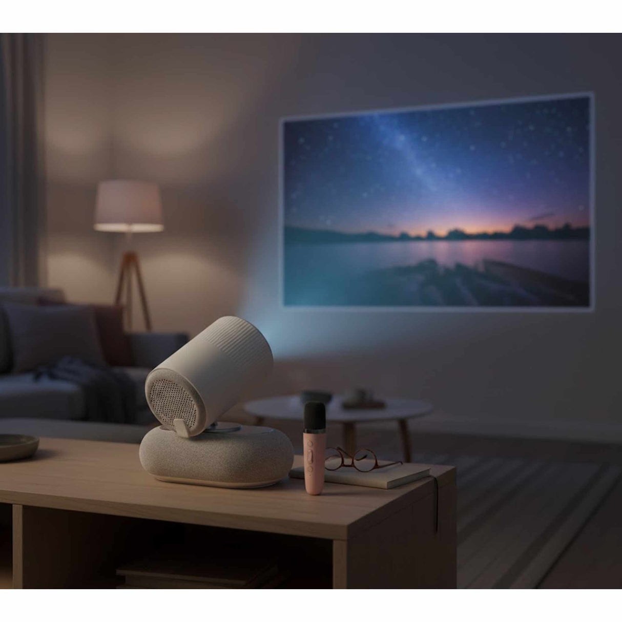 K8 Portable LED LCD Projector 1080P Android - 9007002061