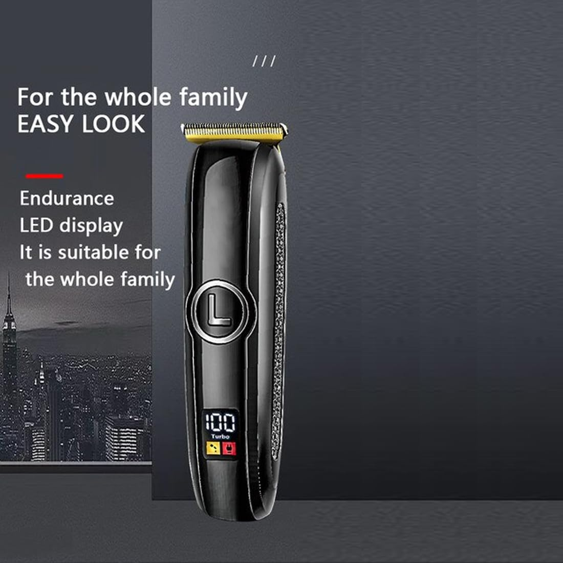 كيمي ماكينة تشذيب للرجال لاسلكية لمظهر احترافي نظيف 