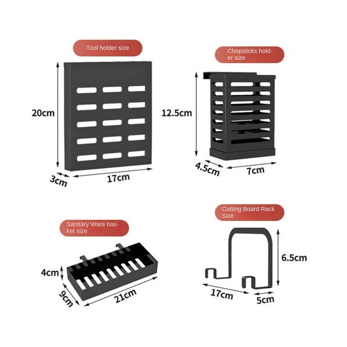 رف حوض المطبخ قابل للتعديل مع خزانة