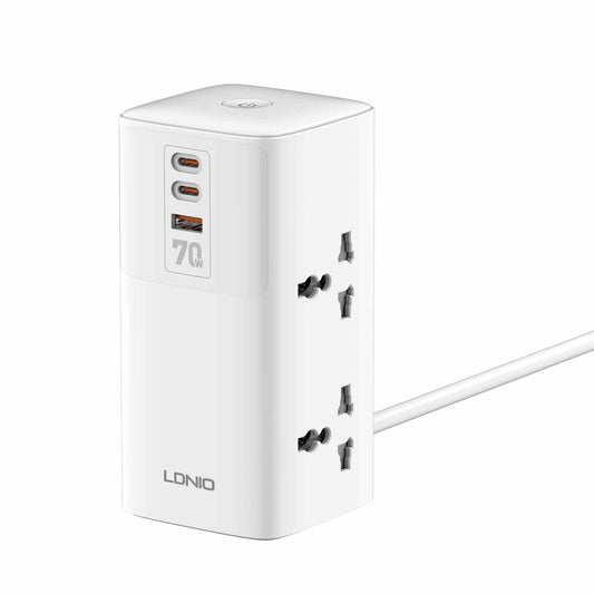 LDNIO - 70W - Multifunctional Universal Desktop Power Adapter SC4383