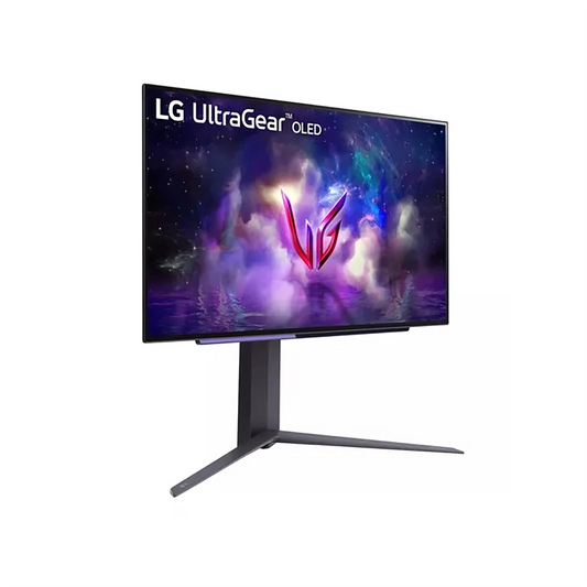 LG Curved UltraGear OLED QHD  - 27 Inch - 240 Hz - 0.03ms - G-Sync HHDR True Black 400  Gaming Monitor - Black