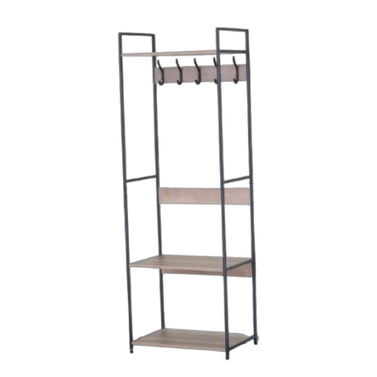 LYJ Garment Rack – Clothes Hanging & Storage Organizer